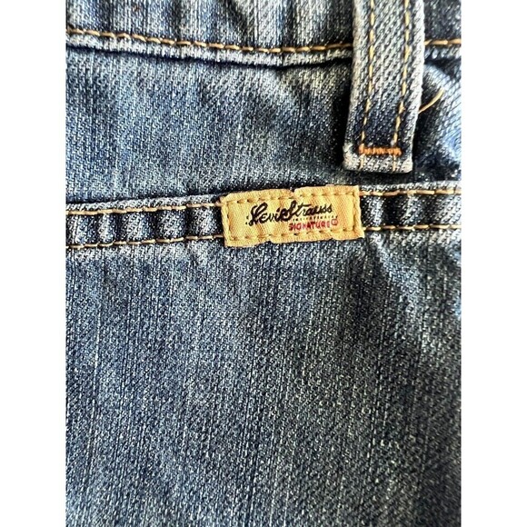 Levi Strauss Signature Brand Blue Jean Skort Girls Size Small 6-6X - Picture 5 of 7